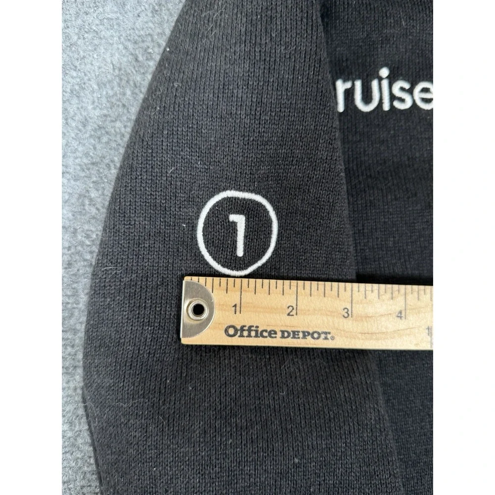 Patagonia Better Sweater Black Fleece Jacket Full Zip Pockets Mens Small Logo